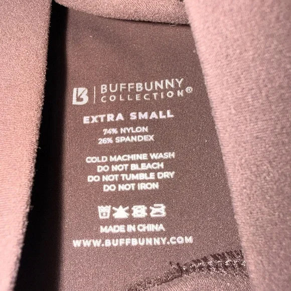 BuffBunny Chocolate Brown Bike Shorts - Picture 2 of 8